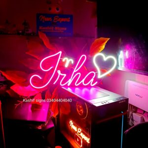 Neon Light Name Customized Single Word Name made with premium quality durable light. Neon custom name as per your requirement.