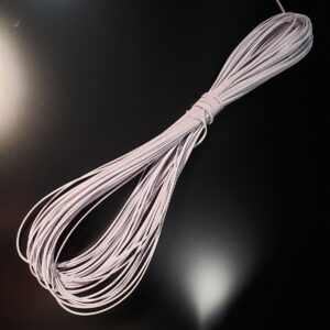 High-Quality Ribbon Copper Wire with Silver Plating for Neon Signs wiring making 26-SWG White color 99.6% Original Copper.